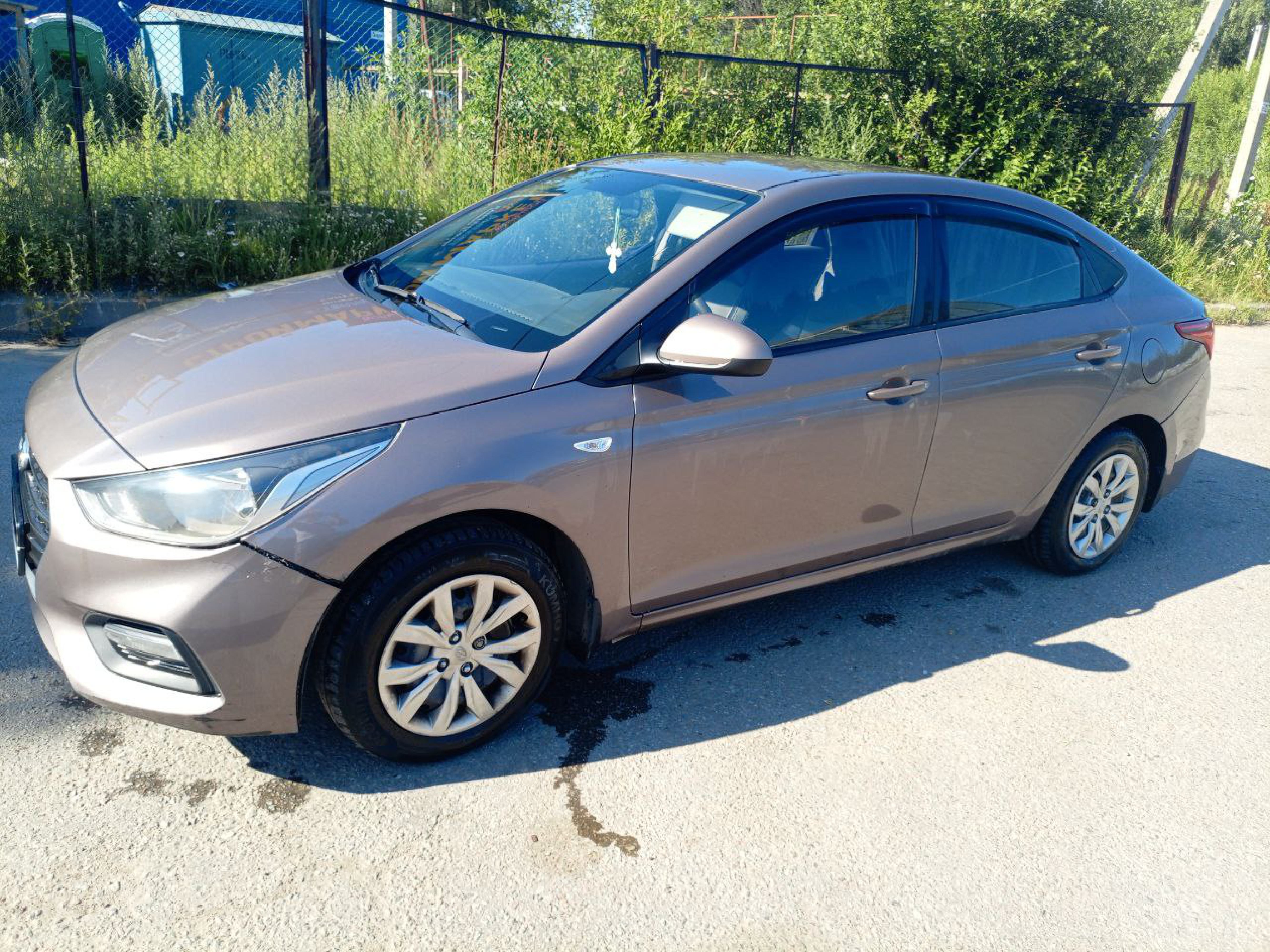 Автомобиль марки: HYUNDAI, модель: Solaris, год выпуска: 2019 г., идентификационный номер (VIN): Z94K241BALR150550