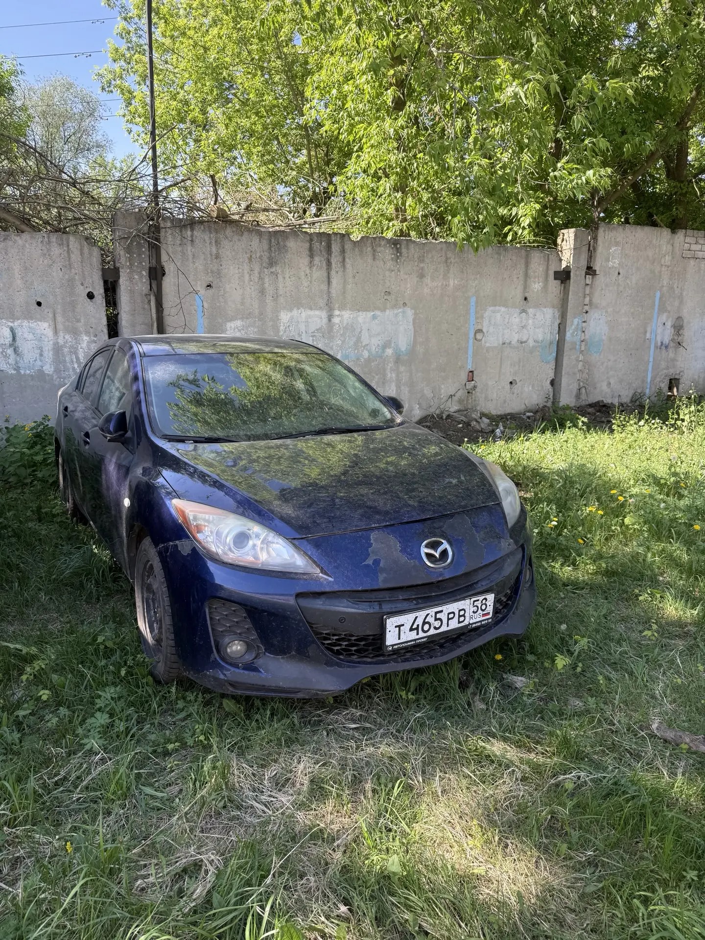 Автомобиль марки MAZDA модель 3 2012 г.в. VIN-номер JMZBL12Z511534247