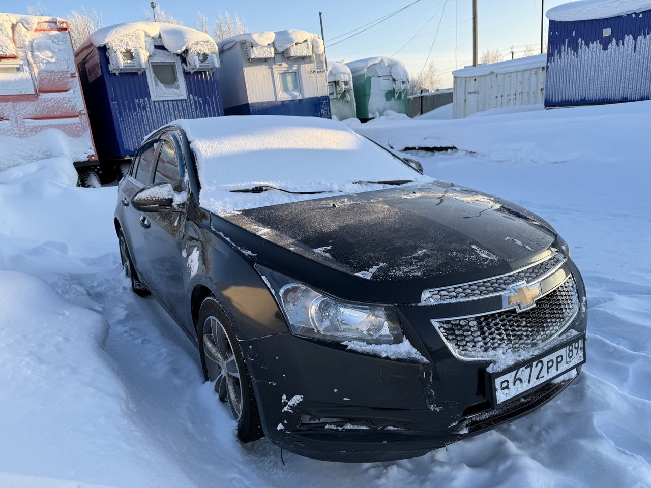 Автомобиль марки CHEVROLET модель Cruze 2012 г.в. VIN-номер XUFJA685JC3053287