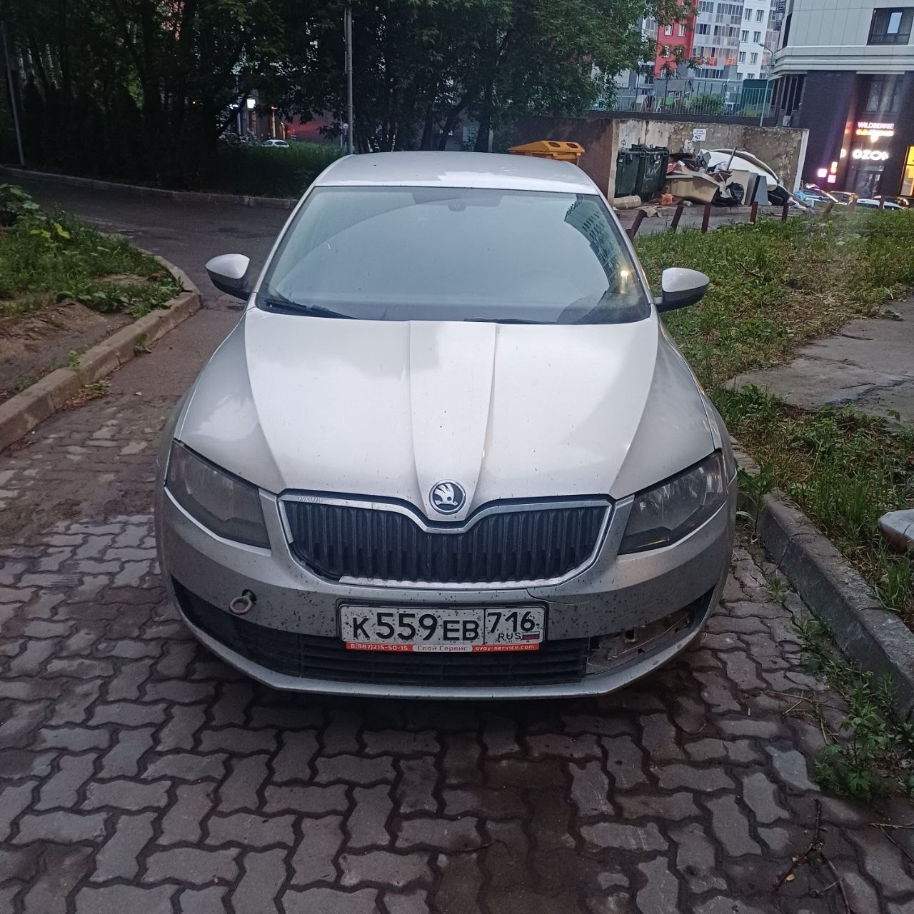 Автомобиль марки SKODA модель OCTAVIA 2013 г.в. VIN-номер XW8AB4NE7EH010094