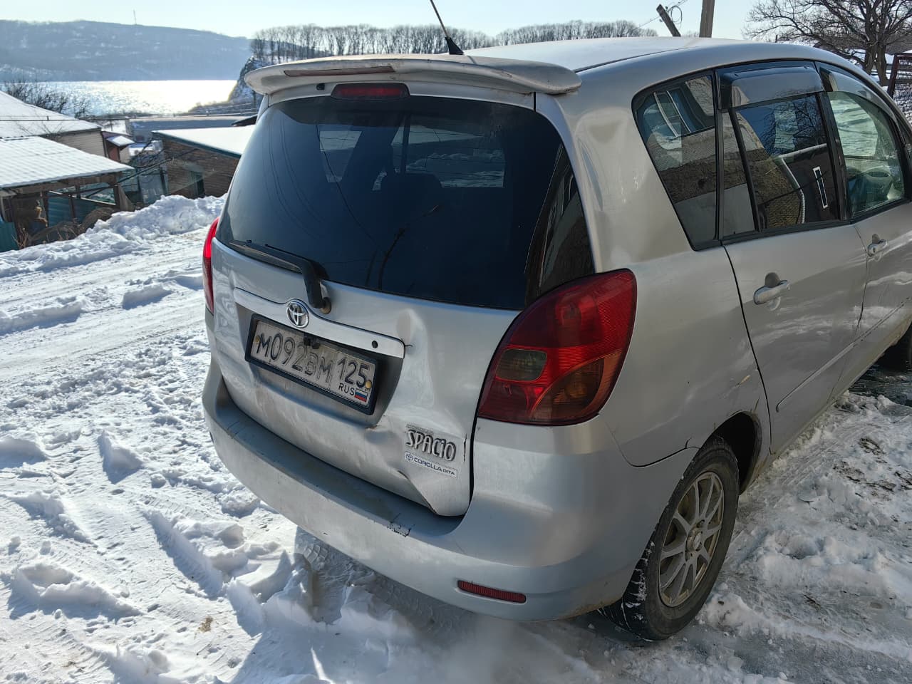Легковой автомобиль, марка: TOYOTA, модель: Corolla SPACIO, год изготовления: 2002 г.в., кузов №: NZE1213153729.