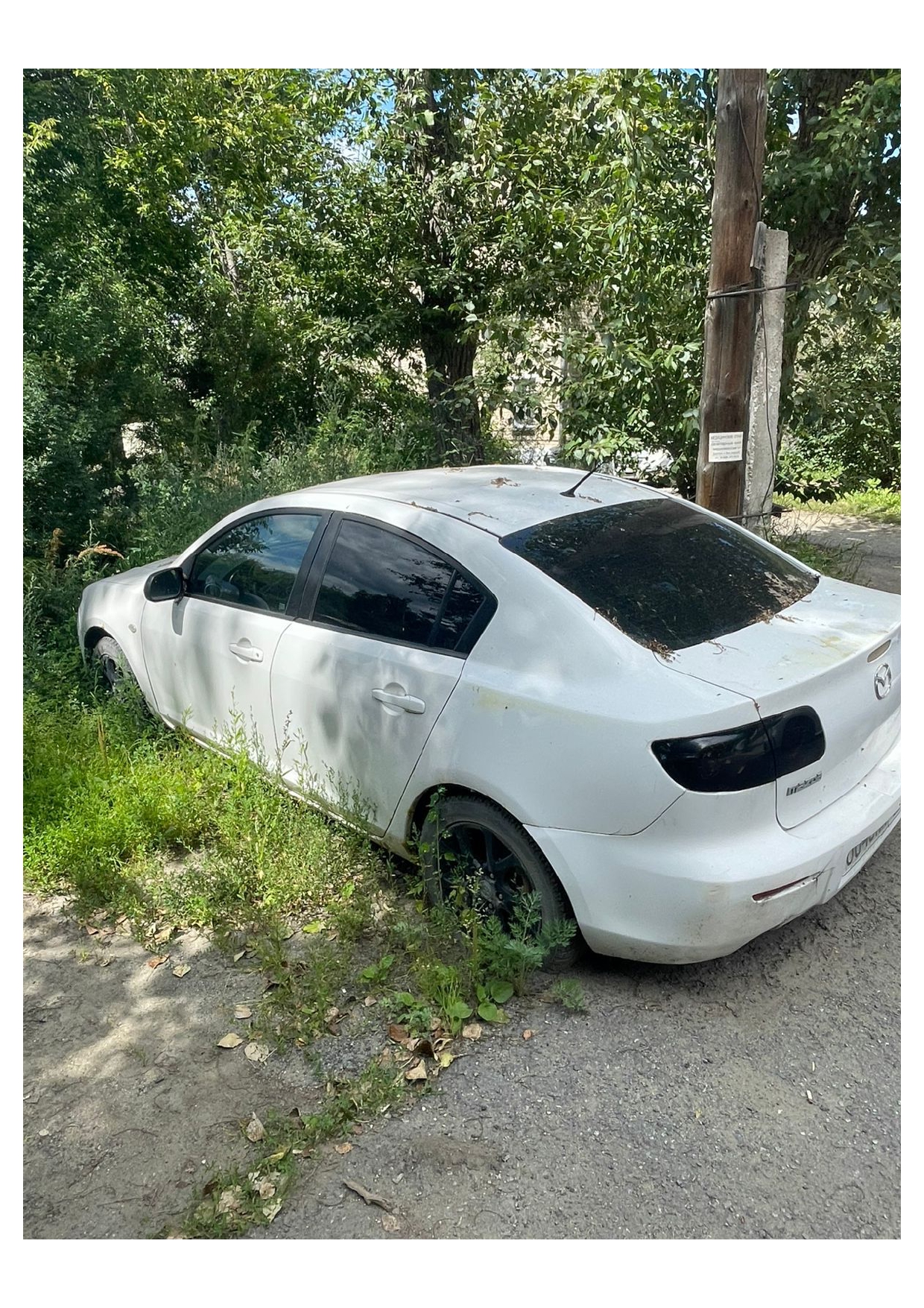 Автомобиль марки МАЗДА модель 3 2008 г.в. VIN-номер JMZBK12Z501778462