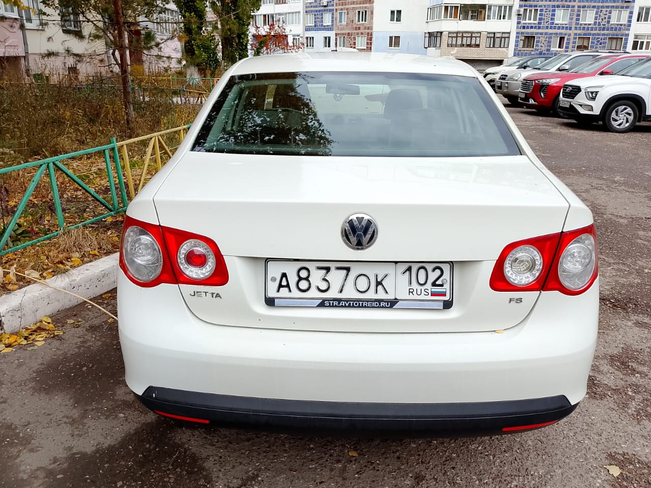 Volkswagen Jetta, 2007 г.в., VIN WVWZZZ1KZ7M121475, гос.рег.знак А837ОК102