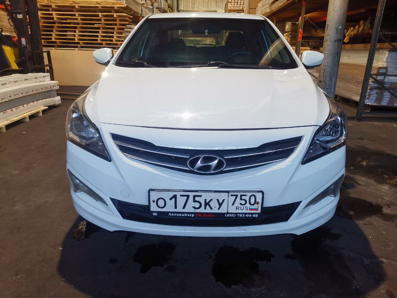Легковой автомобиль марки HYUNDAI модель Solaris 2015 г.в. VIN-номер Z94CT41CAFR449662