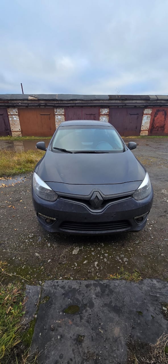 Автомобиль марки RENAULT модель Fluence 2012 года выпуска, VINномер VF1LZBR0546688771