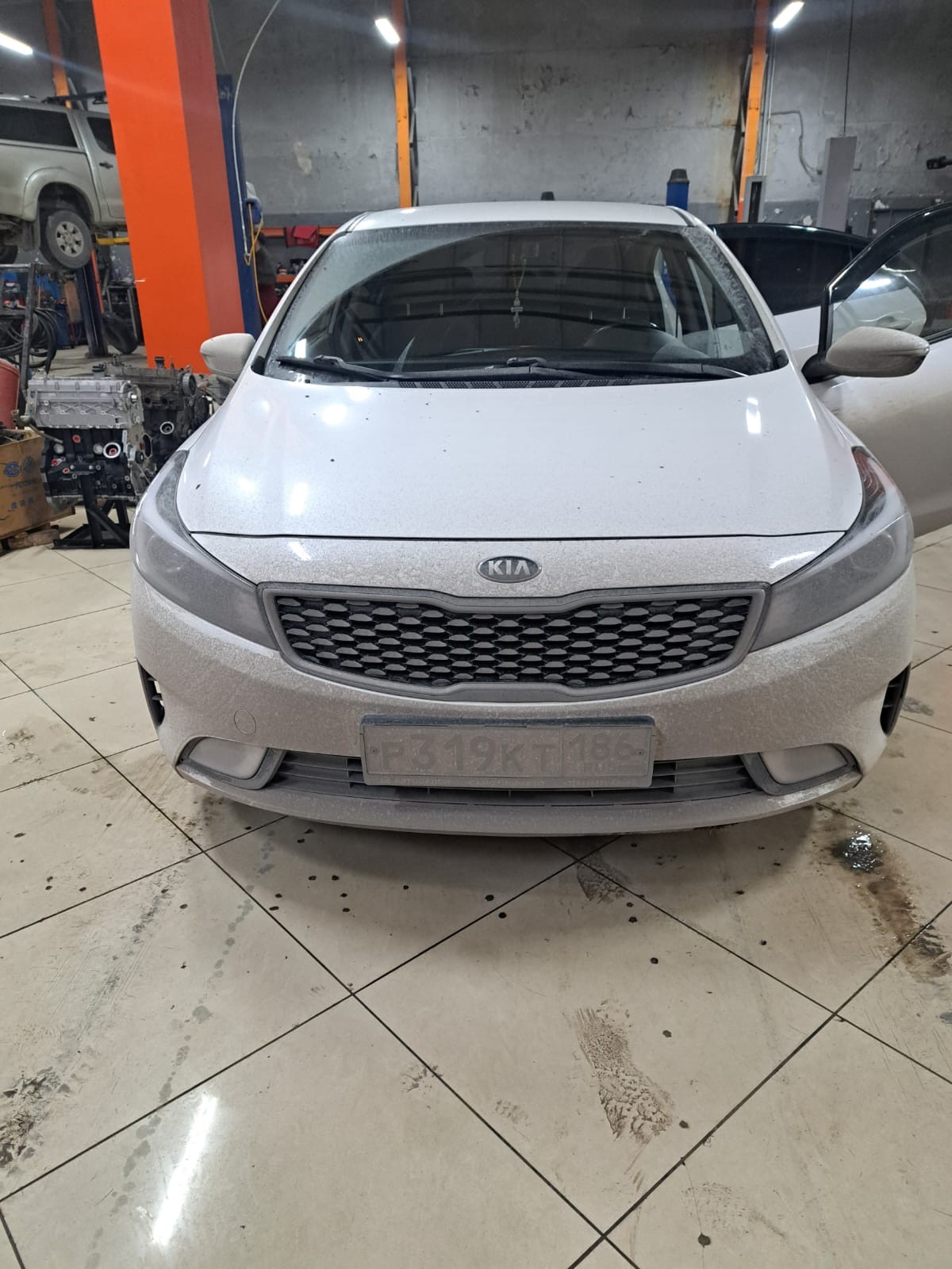 Автомобиль марки KIA модель Cerato Forte 2018 г.в. VIN-номер XWEFX411BHC005911