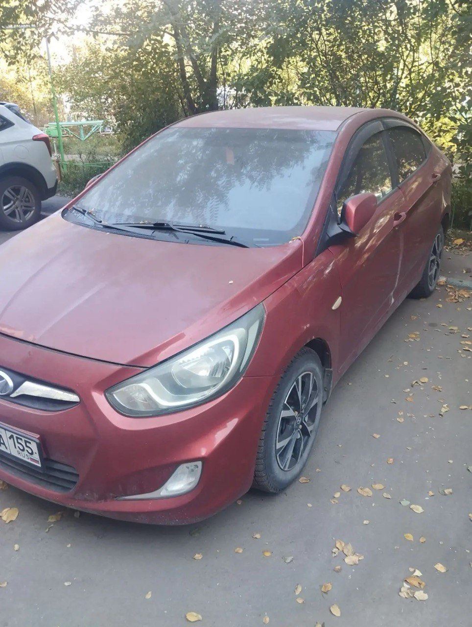 Легковой автомобиль марки: HYUNDAI, модель: Solaris, год выпуска: 2012 г., идентификационный номер (VIN): Z94CT41CACR172184
