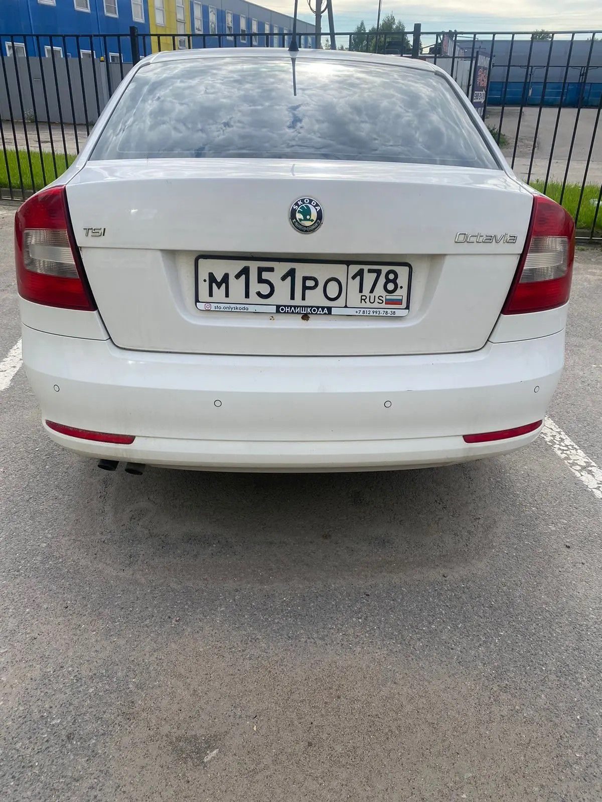 Легковой автомобиль марки: SKODA, модели: Octavia, год выпуска: 2012, идентификационный номер (VIN): XW8CJ41Z0CK287061