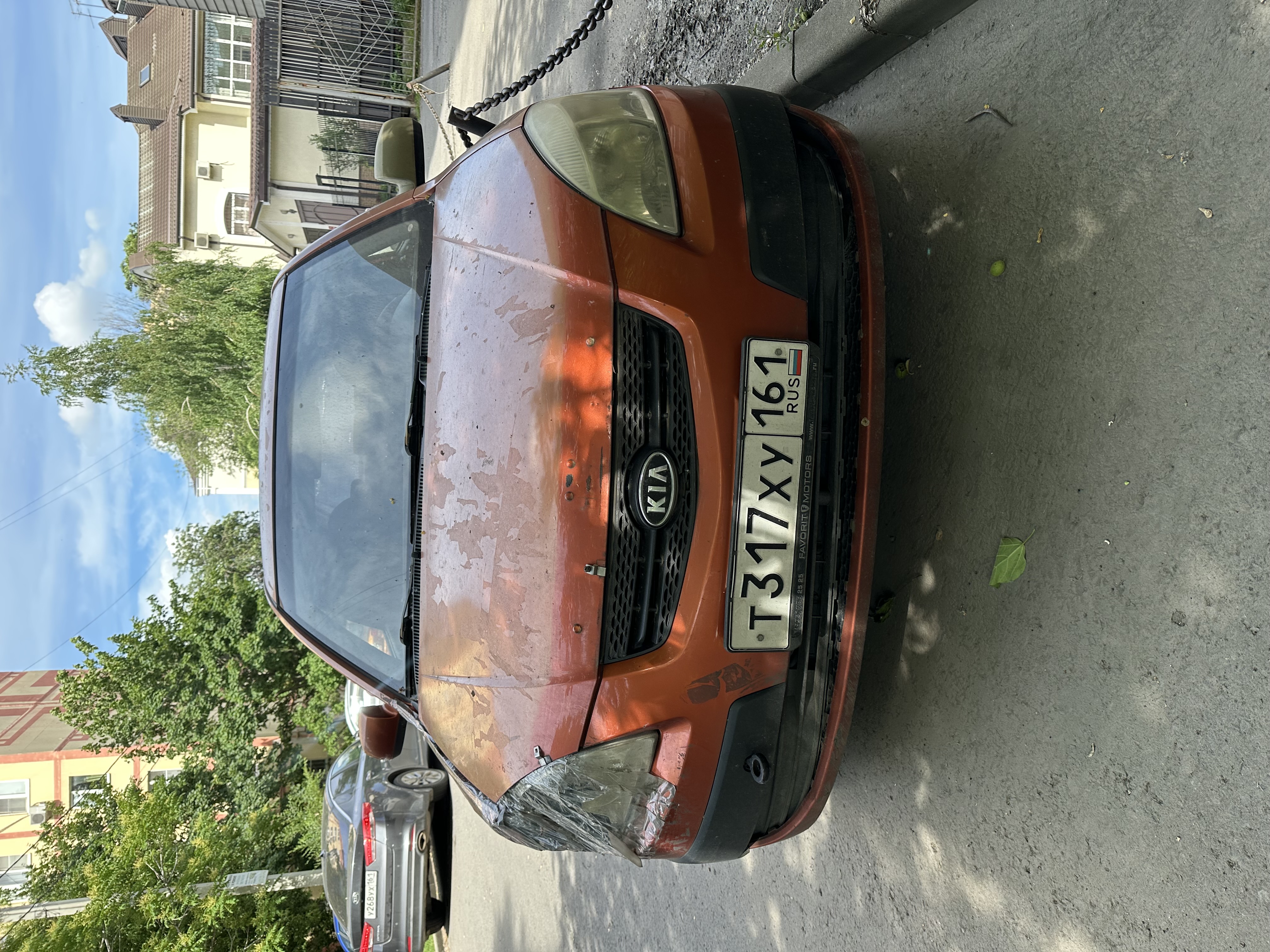 Автомобиль марки KIA модель Rio 2007 г.в. VIN- номер XWKDE241270003067