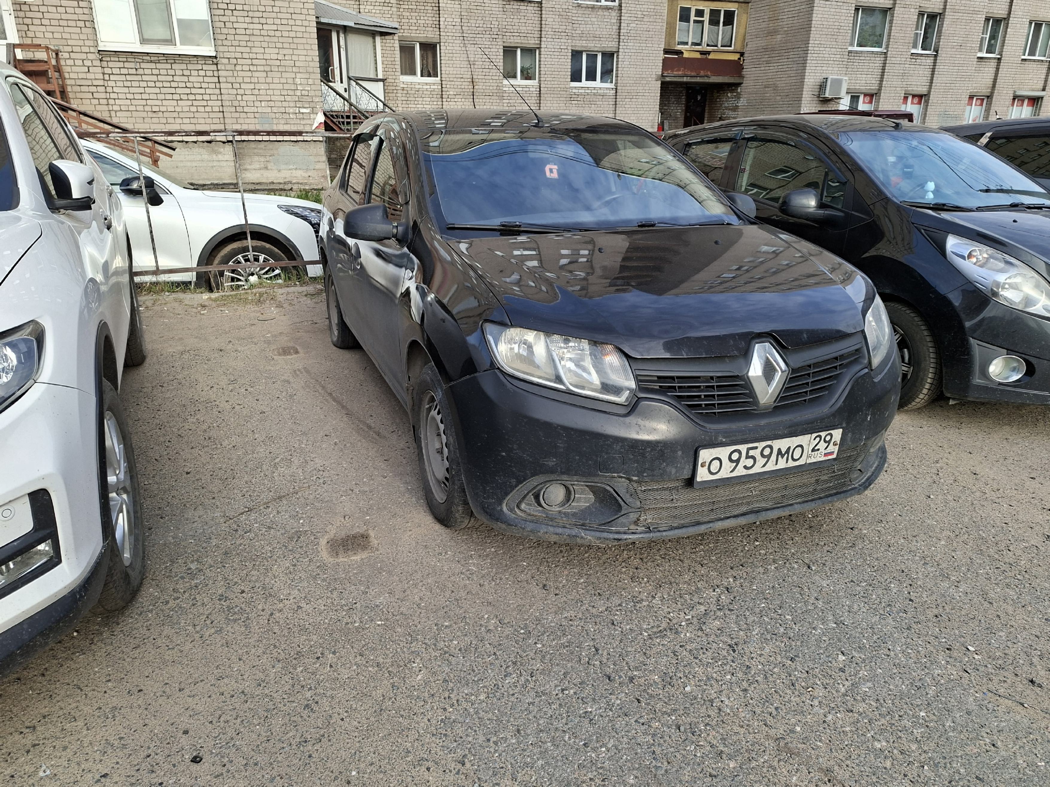 Автомобиль марки RENAULT модель Logan 2016 г.в. VIN-номер X7L4SRAV456476339