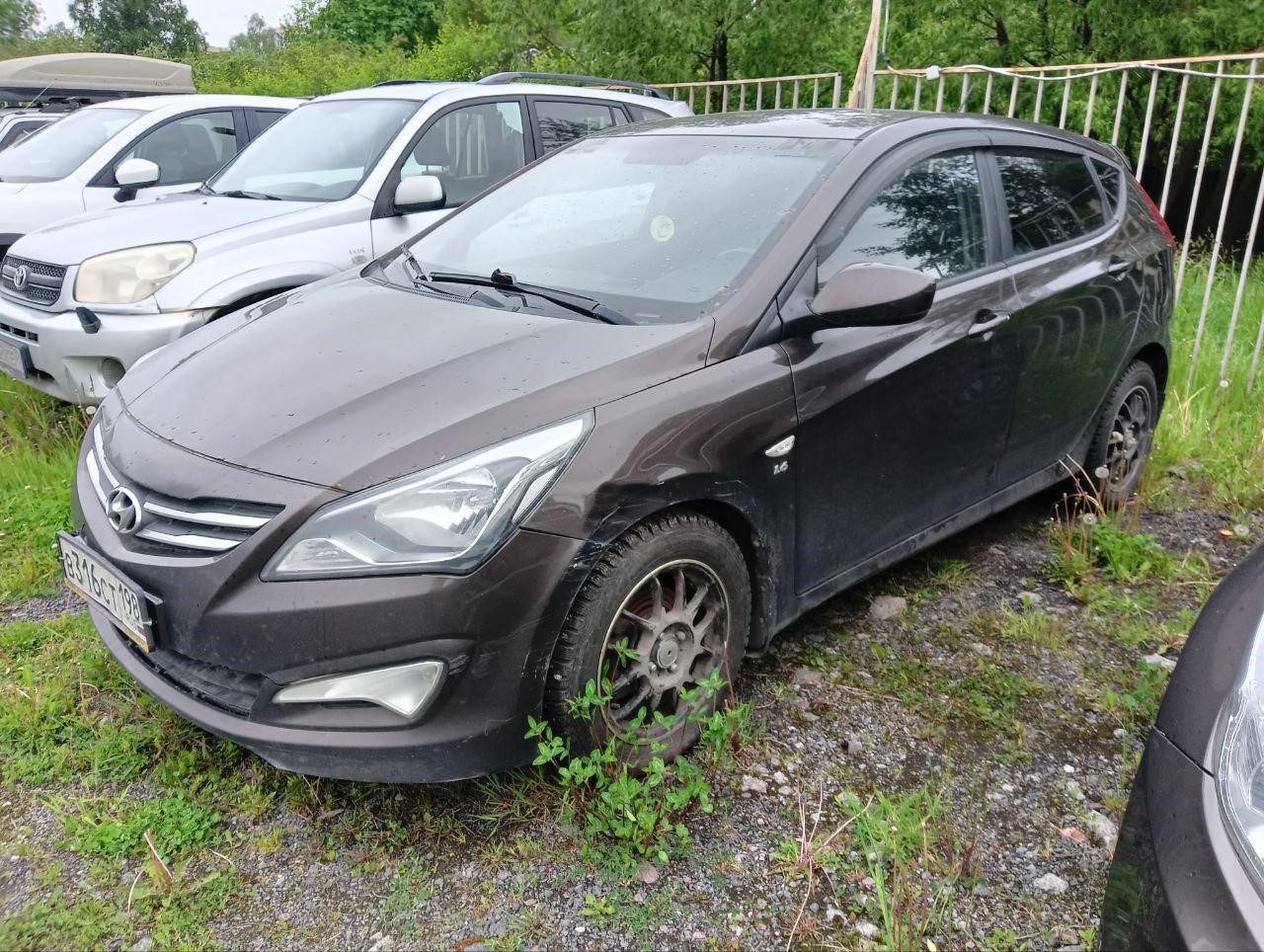 Автомобиль легковой Hyundai Solaris, 2015 г.в., VIN Z94CU51DBFR125722.