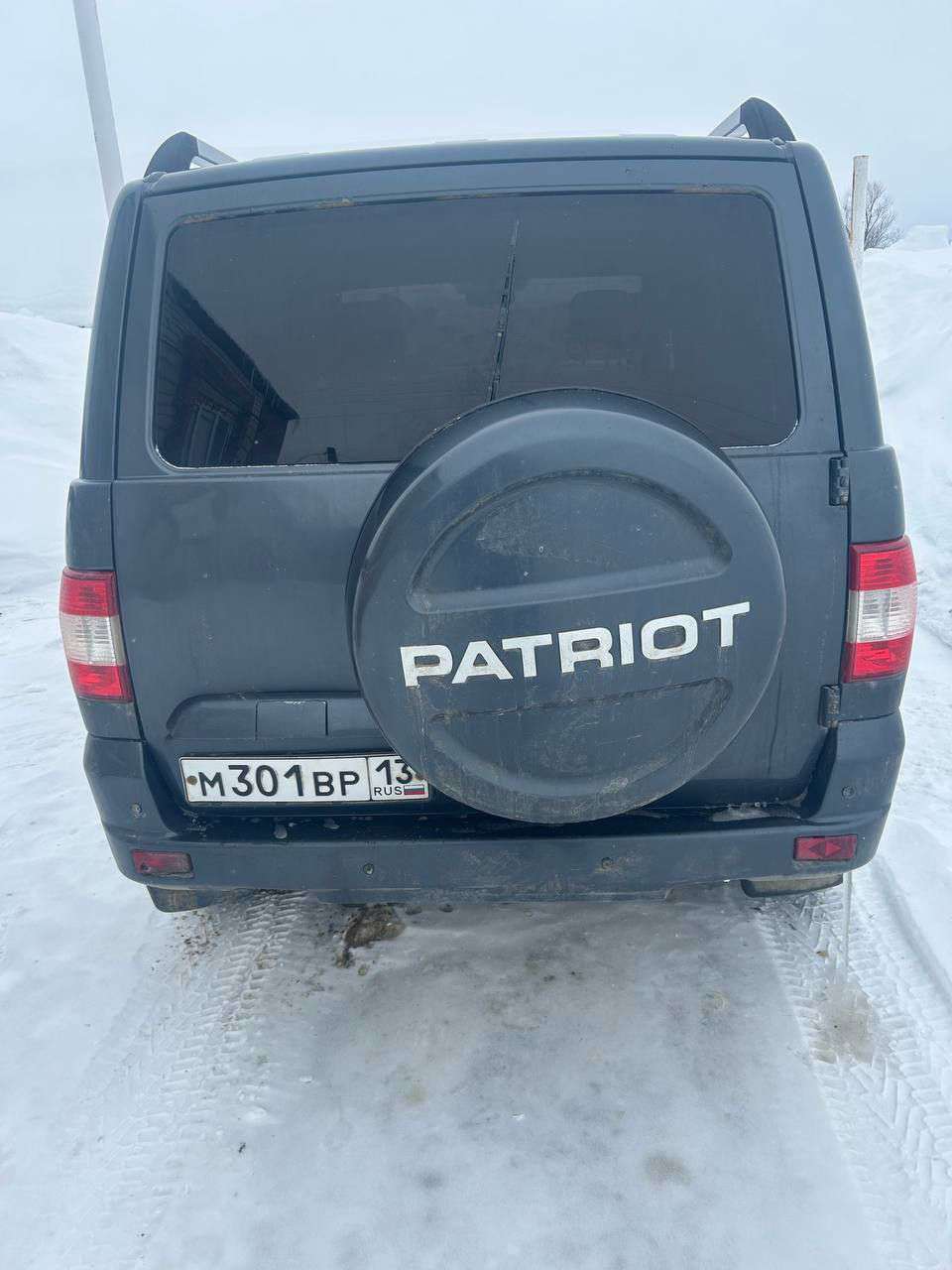Легковой автомобиль марки: UAZ, модели: PATRIOT, год выпуска: 2016 г., идентификационный номер (VIN): XTT316300H1003688