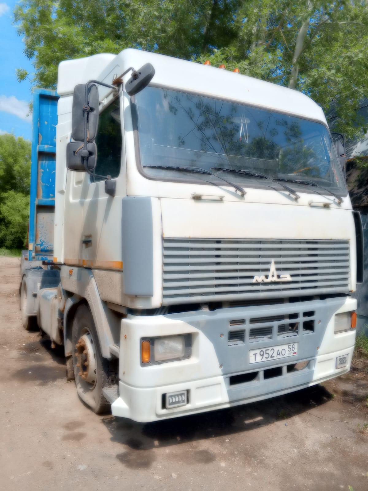 автомобиль марки МАЗ-5440А8-360-031, 2008 г.в., VIN-номер Y3M5440A880000137