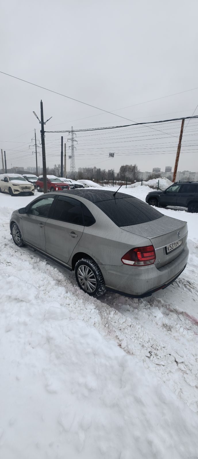 Автомобиль легковой, марка: Volkswagen, модель: Polo, VIN: XW8ZZZ61ZHG010368, гос. рег. номер: К531ХМ198, год изготовления: 2016