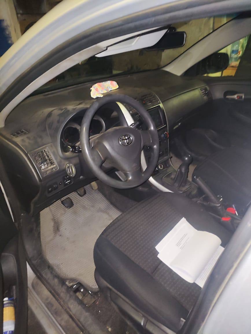 Автомобиль марки TOYOTA модель Corolla, 2008 г.в., VIN-номер JTNBC58E10J008479