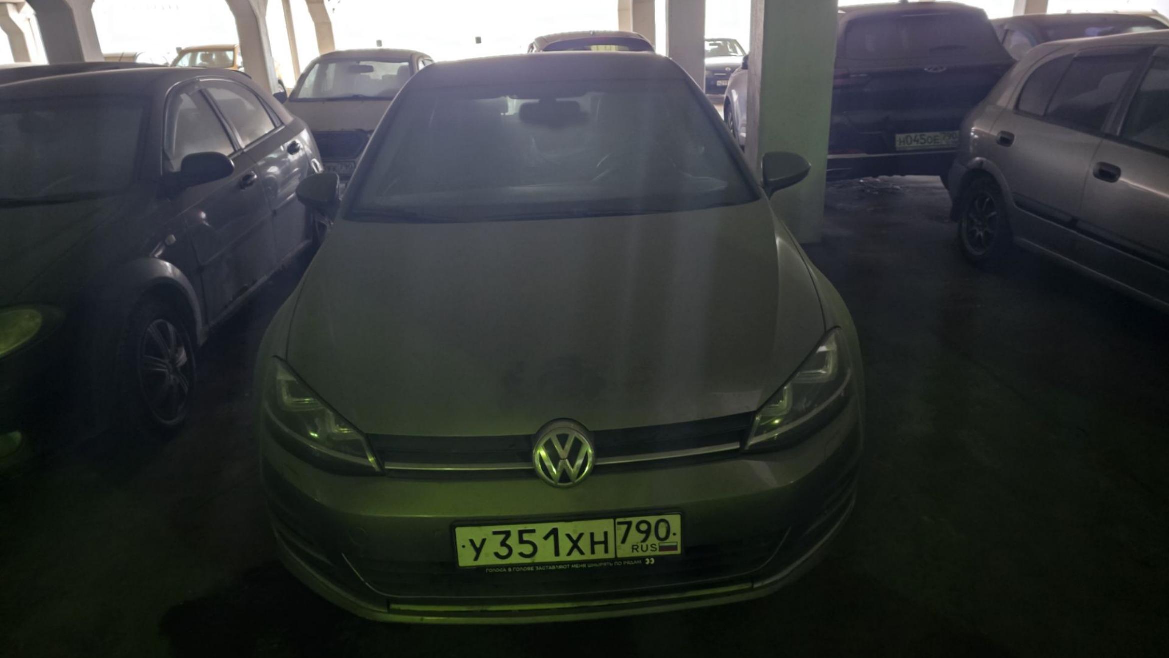 Автомобиль марки VOLKSWAGEN модель Golf 2013 г.в. VIN-номер WVWZZZAUZEW105245