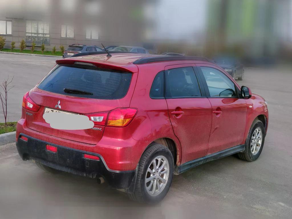 Автомобиль марки MITSUBISHI модель ASX 2011 г.в. VIN-номер JMBXTGA3WBZ006110