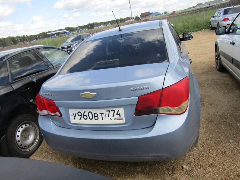 Легковой автомобиль марки: CHEVROLET, модель: (XUF) CRUZE, идентификационный номер (VIN): XUFJF696JA3006021