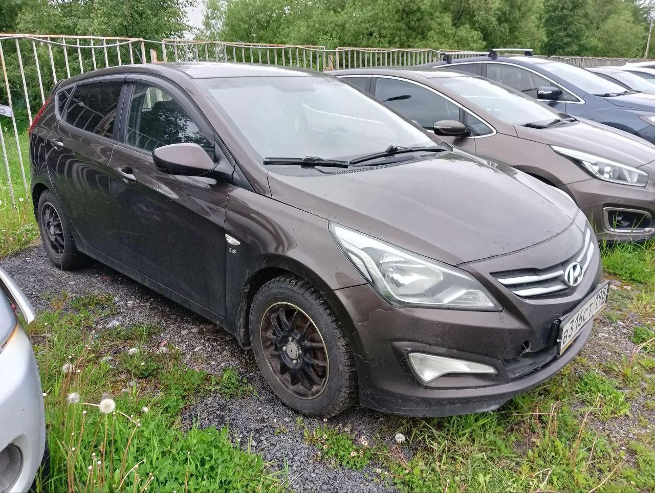 Автомобиль легковой Hyundai Solaris, 2015 г.в., VIN Z94CU51DBFR125722.