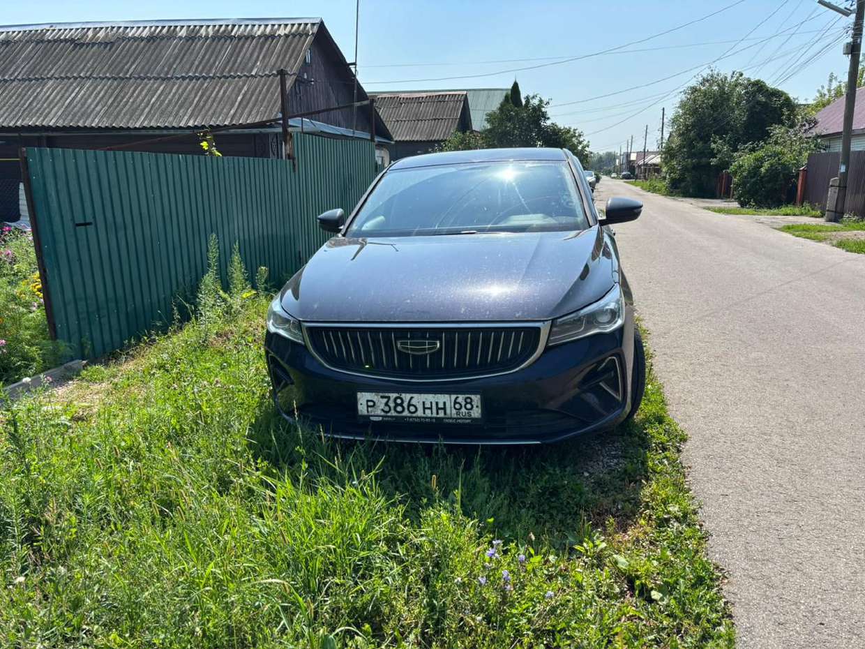Автомобиль легковой, марка: GEELY, модель: EMGRAND , VIN: LB3F31040RG033276, гос. рег. номер: Р386НН68, год изготовления: 2024