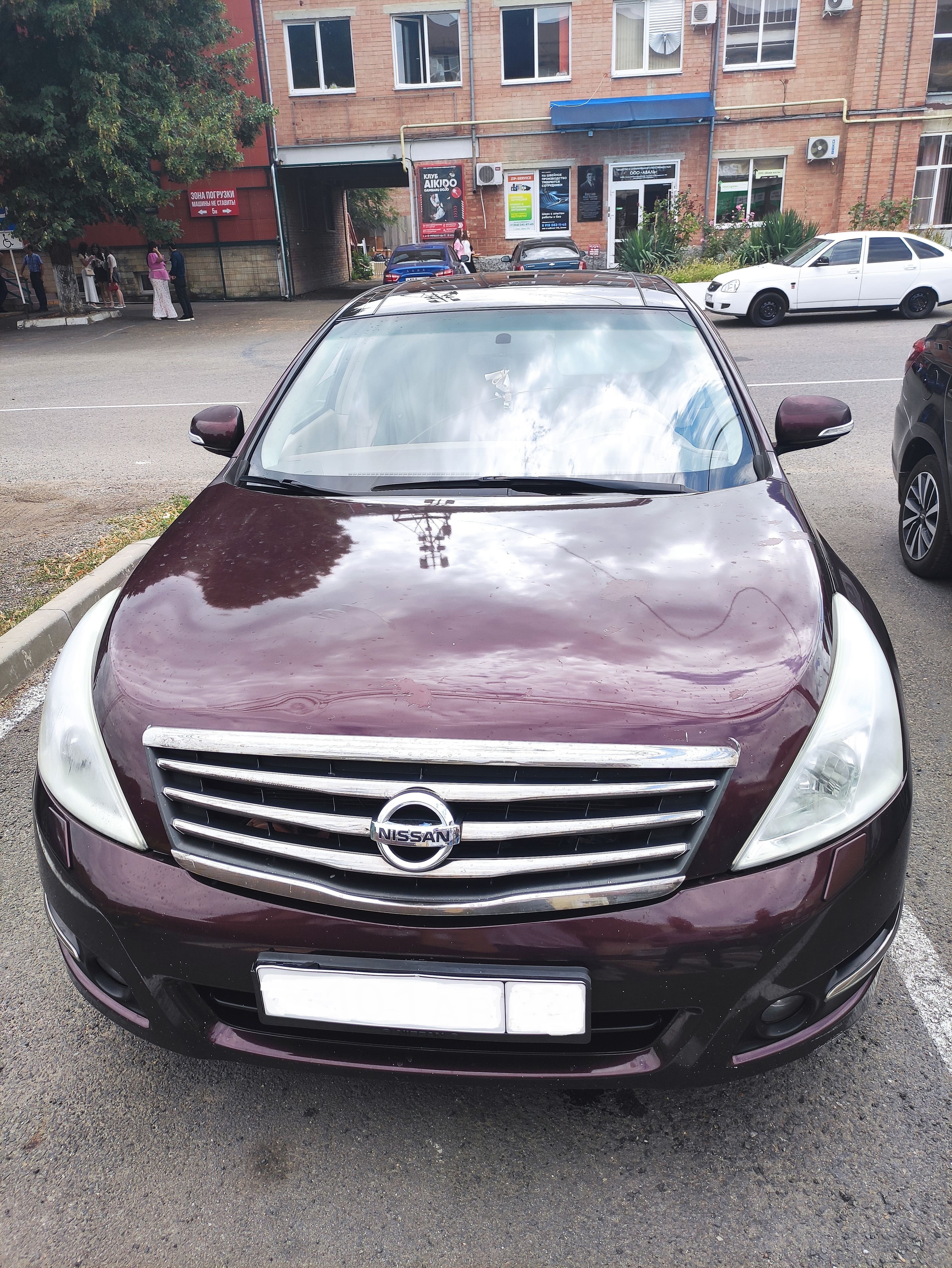 Автомобиль марки NISSAN модель Teana 2009 г.в. VIN-номер Z8NBAUJ329S001624