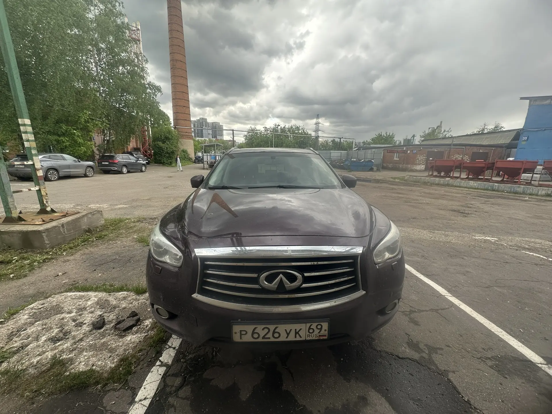Автомобиль марки INFINITI модель QX60 2015 г.в. VIN-номер 5N1AL0MMXFC537860