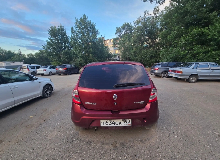 Автомобиль марки RENAULT модель Sandero 2011 г.в. VIN-номер X7LBSRB1HBH447665