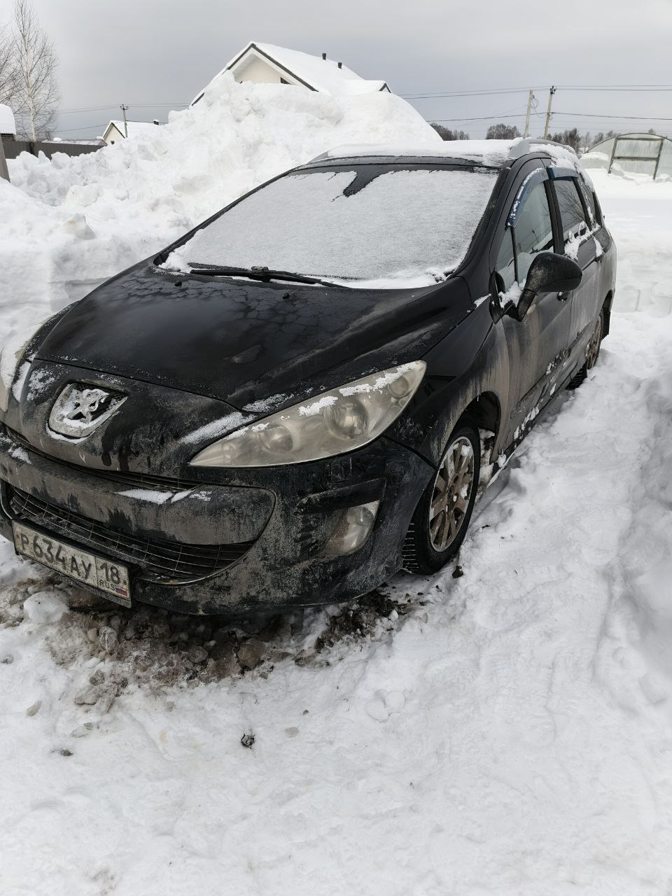 автомобиль марки PEUGEOT модель 308 2009 г.в. VIN- номер VF34H5FWF55364675
