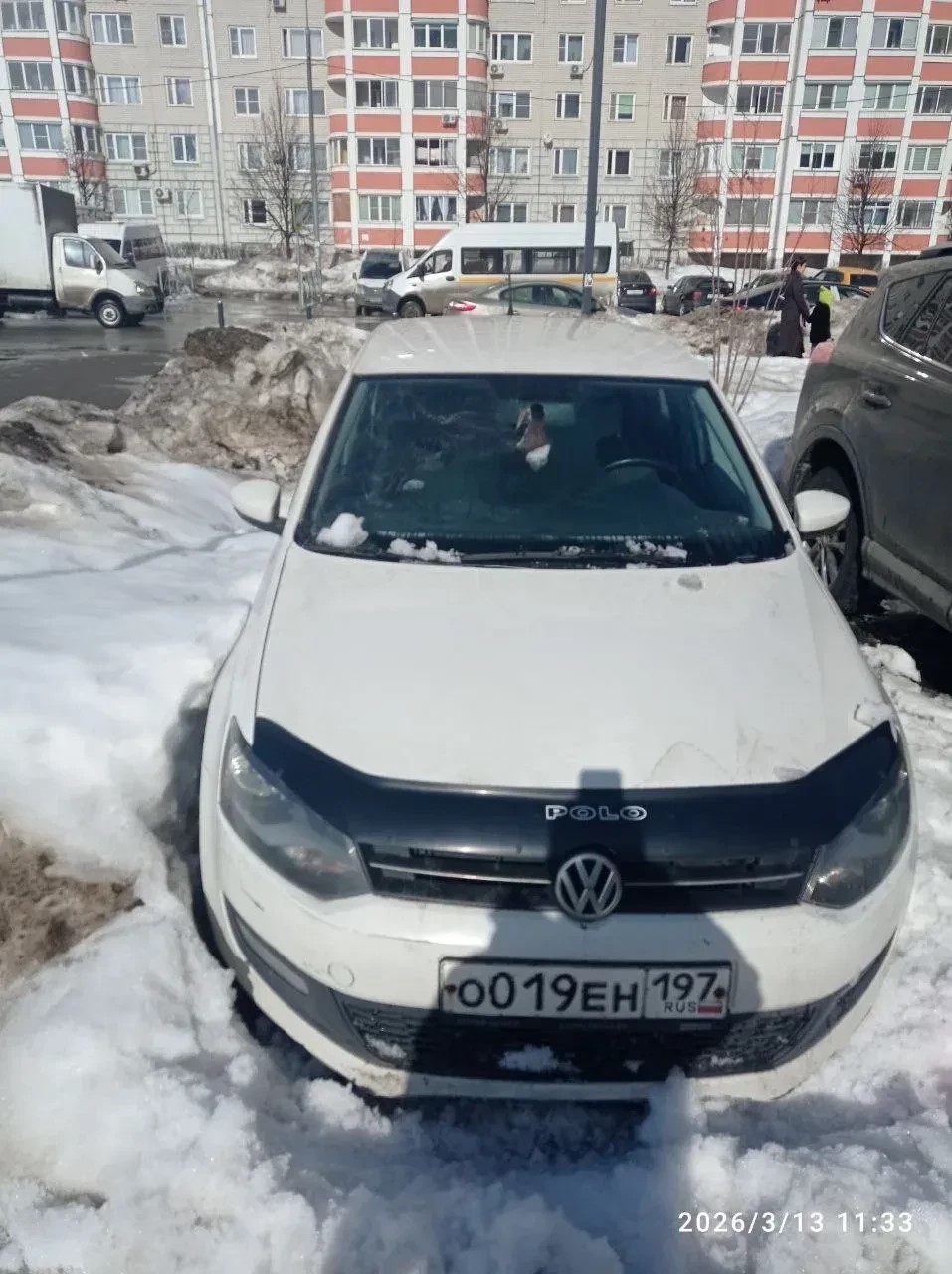 Автомобиль марки VOLKSWAGEN мо- дель Polo 2010 г.в. VIN-номер WVWZZZ6RZBY095123