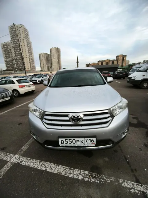 Легковой автомобиль марки: TOYOTA, модели: Highlander, год выпуска: 2012 г., идентификационный номер (VIN): JTEES42A402193542