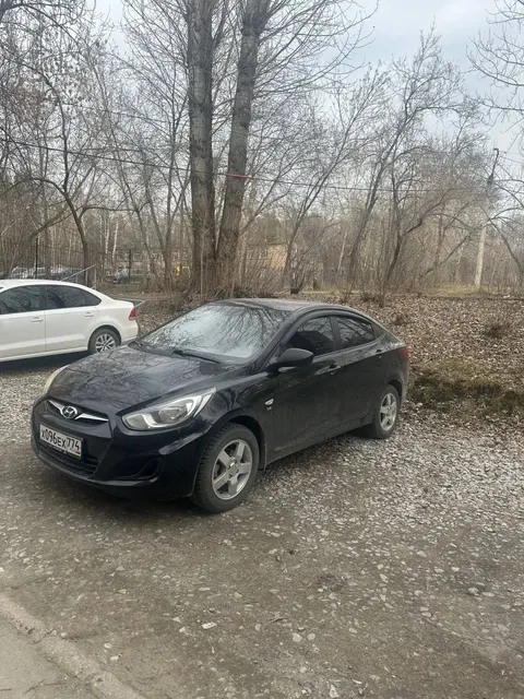 Легковой автомобиль, марка: ХЁНДЭ СОЛЯРИС (Hyundai Solaris), 2012 г.в., цвет: черный, VIN: Z94CT41DBCR164525, ПТС: 78HO654863.