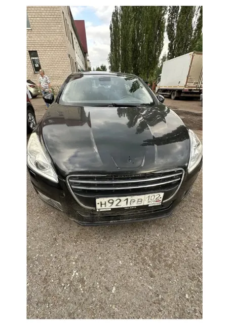 Автомобиль марки PEUGEOT модель 508, 2012 года выпуска, VIN-номер VF38D5FEACL004810