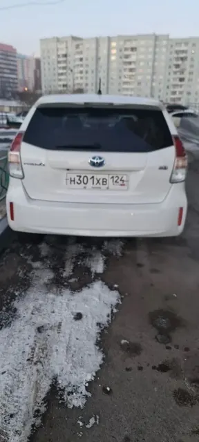 Автомобиль марки TOYOTA модель PRIUS ALPHA HYBRID 2020 г.в. номер кузова ZVW41-0086961.