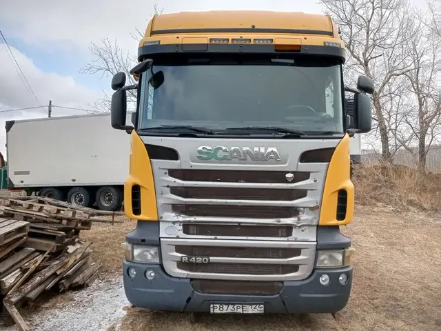 Грузовой тягач седельный, марки: СКАНИЯ, модели: R420 LA4X2HNA, год выпуска: 2012 г., идентификационный номер (VIN): XLER4X20005298344