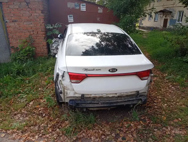 Легковой автомобиль марки: KIA, модель: Rio, год выпуска: 2018 г., идентификационный номер (VIN): Z94C241ABKR094641