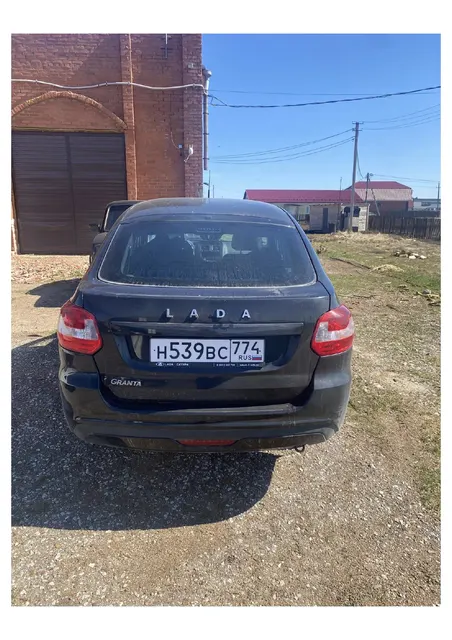 Автомобиль марки LADA модель GRANTA 2023 г.в. VIN-номер XTA219140P0489105