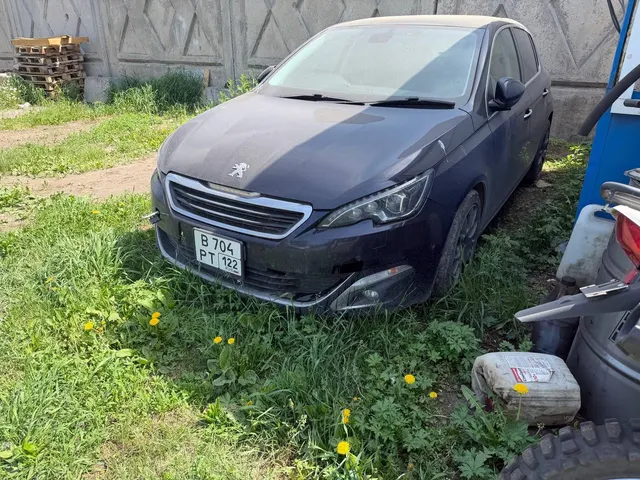 Автомобиль марки PEUGEOT модель 308, 2015 года выпуска , VIN VF3LPHNYWFS117762.
