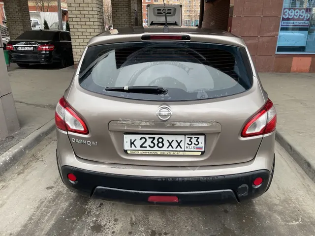 Автомобиль марки NISSAN модель Qashqai 2011 г.в. VIN: SJNFBAJ10U2314012