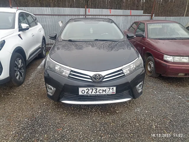 легковой автомобиль TOYOTA модель Corolla 2014 г.в. VIN номер NMTBB3JE50R050693, Цвет кузова (кабины): черный