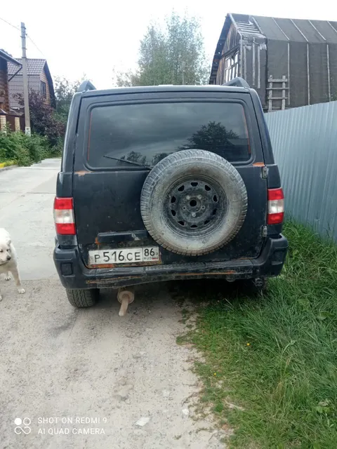 УАЗ ПАТРИОТ, XTT31630080002083, Регистрационный знак (серия, номер) ТС Р516СЕ86.