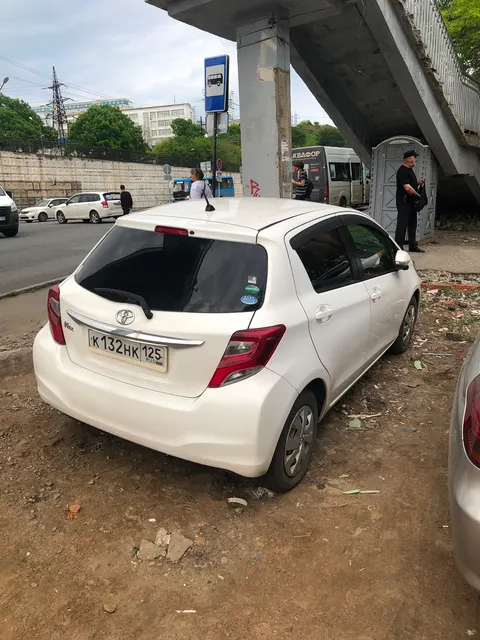 автомобиль TOYOTA модель VITZ 2014 г.в. VIN-номер NSP1302191629.