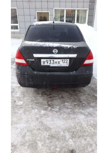 Автомобиль марки NISSAN модель TIIDA 2010 г.в. VIN-номер 3N1BCAC11UK434612