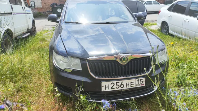 Автомобиль марки SKODA модель SUPERB 2010 г.в. VIN-номер XW8AB83T9AK300651