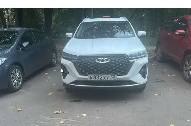 Автомобиль Марка CHERY Модель TIGGO 7 VIN LVVDB21B1PD765685 Регистрационный номер К832ХУ33 Тип ТС легковой универсал Год выпуска 2023 Цвет белый-желтый-серый ПТС 1643 02065234043 СТС 99 75 662665
