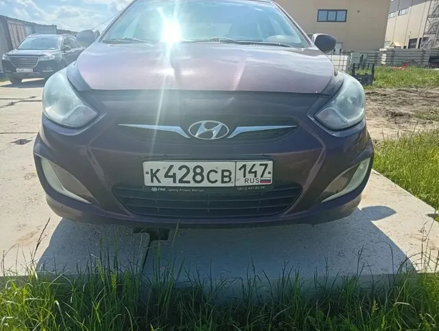 Автомобиль марки HYUNDAI модель SOLARIS 2012 г.в. VIN-номер Z94CU41DBCR161879