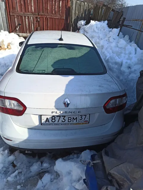 Легковой автомобиль марки: RENAULT, модель: Fluence, год выпуска: 2013 г., кузов №: VF1LZL70T48524693, идентификационный номер (VIN): VF1LZL70T48524693