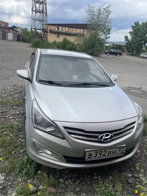 Автомобиль марки HYUNDAI, модель: Solaris, VIN: Z94CU41DBFR324922, гос. рег. номер: В392ВН17, год изготовления: 2014
