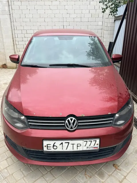 Автомобиль марки VOLKSWAGEN модель Polo 2011 г.в. VIN-номер XW8ZZZ61ZBG022661