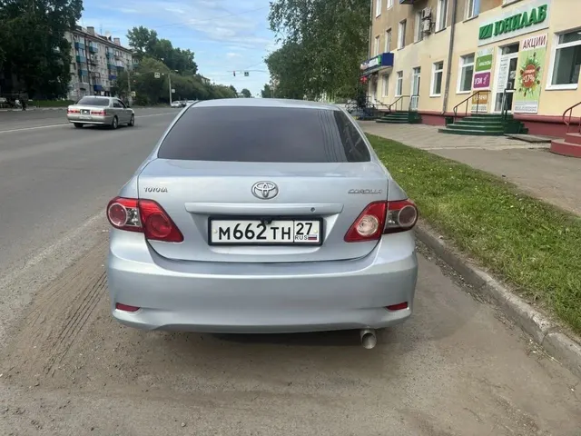 Легковой автомобиль марки TOYOTA, модель: Corolla, год выпуска: 2008 г., идентификационный номер (VIN): JTNBV58E60J052066