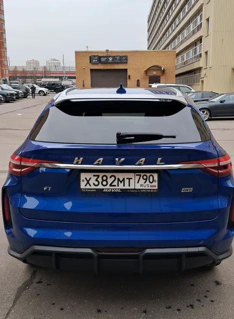 Автомобиль марки HAVAL модель F7 2022 г.в. VIN-номер XZGFF06A7NA327829